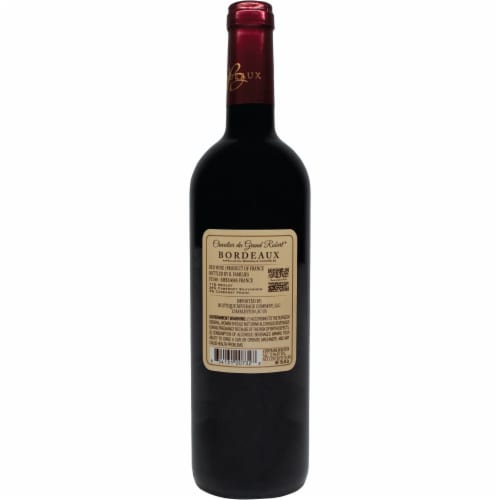 Chevalier du Grand Robert Bordeaux Rouge Perspective: back