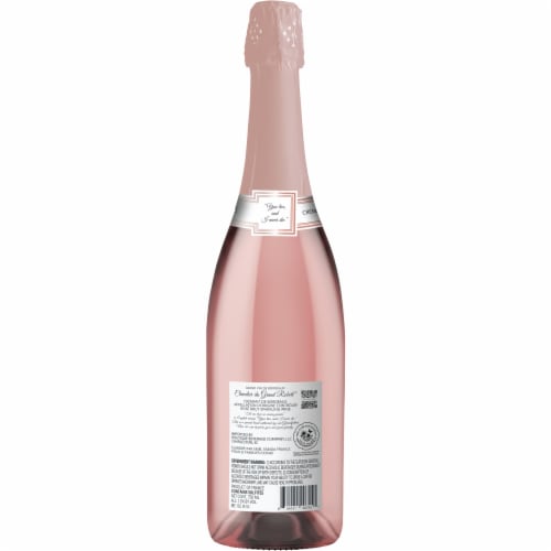 Chevalier du Grand Robert Cremant Brut Rose Wine Perspective: back