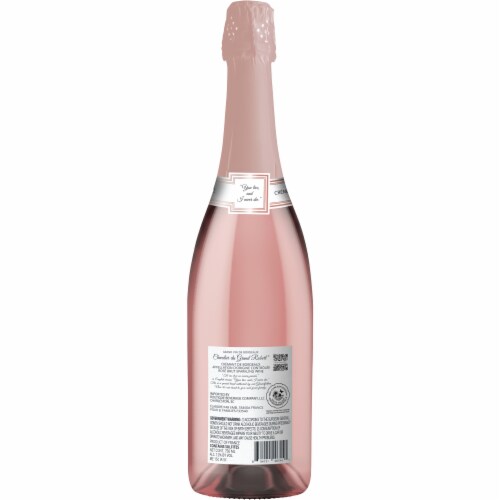 Chevalier du Grand Robert Cremant Brut Rose Wine Perspective: back