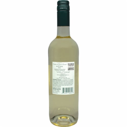 Chevalier du Grand Robert Bordeaux French White Wine Perspective: back