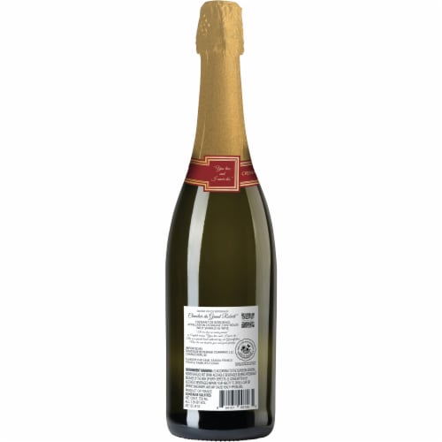 Chevalier du Grand Robert Cremant de Bordeaux Brut White Wine Perspective: back
