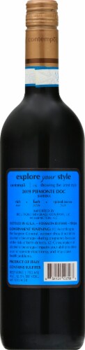 Contempo Barbera Italian Red Wine Perspective: back