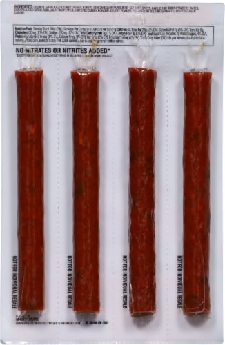 Mighty Spark® Honey & Jalapeno Chicken Snack Sticks Perspective: back