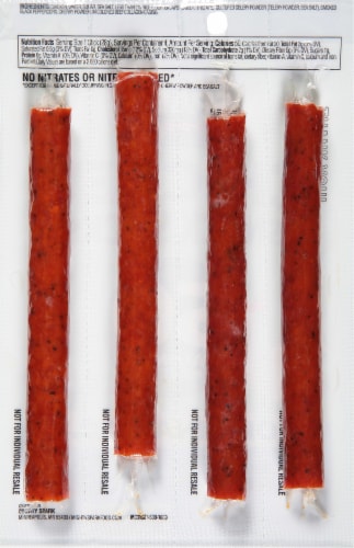 Mighty Spark® Original Sea Salt & Pepper Chicken Snack Sticks Perspective: back