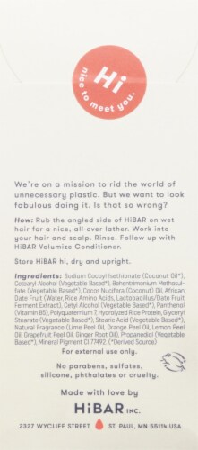 HiBar™ Volumize Solid Shampoo Perspective: back