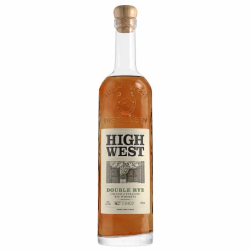 High West Utah Double Rye Whiskey Perspective: back