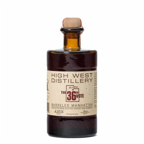 High West The 36th Vote Barreled Manhattan Whiskey Perspective: back