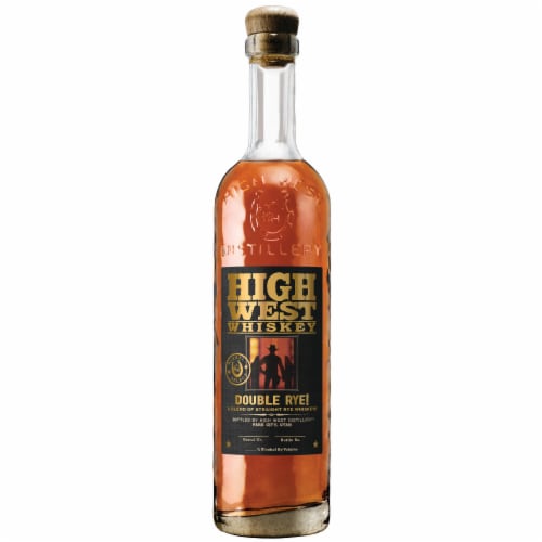 High West Utah Double Rye Barrel Select Whiskey Perspective: back