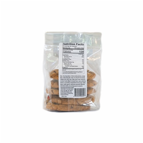 Bluebird Bakers Chocolate Chunk Cookies with Sea Salt Perspective: back