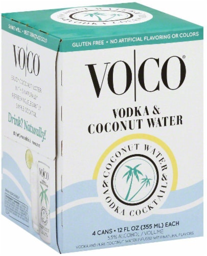 VOCO Vodka & Coconut Water Perspective: back
