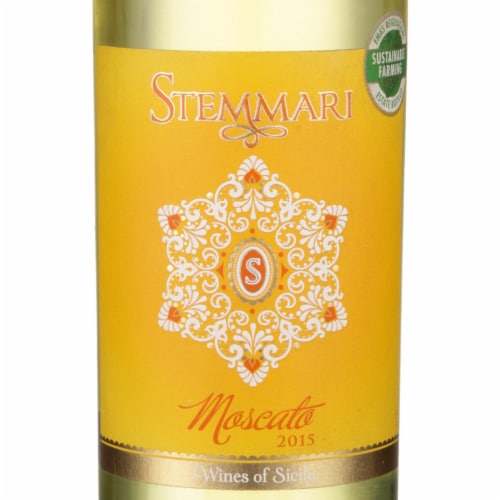 Stemmari Moscato Italian White Wine Perspective: back