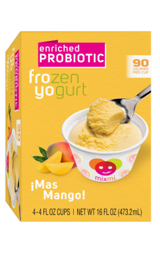 Mixmi Mas Mango Frozen Yogurt Cups - Shop Frozen Yogurt at H-E-B