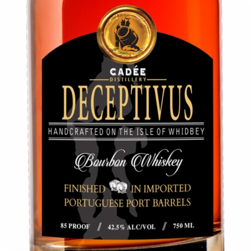 Cadee Distillery Deceptivus Washington Bourbon Whiskey Perspective: back