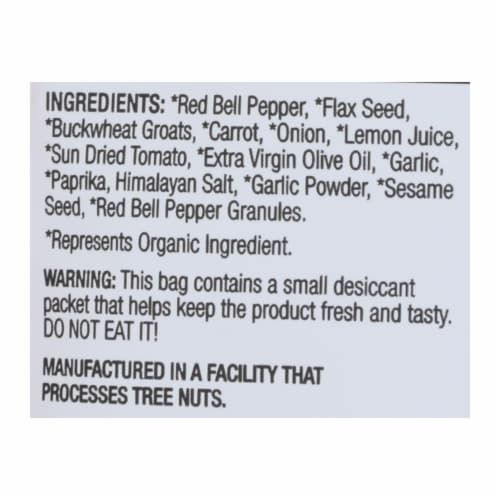Brad's Red Bell Pepper Veggie Chips Perspective: back