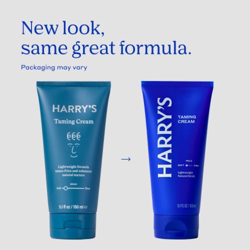 Harry's Men's Soft Hold Taming Hair Cream Perspective: back