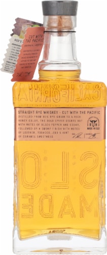 Slo Stills Rod & Hammer's Straight Rye Whiskey Perspective: back
