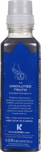 Karma® Blueberry Lemonade Probiotic Water Perspective: back