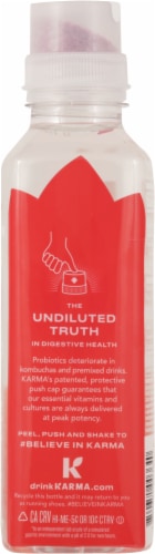 Karma® Berry Cherry Probiotic Water Perspective: back