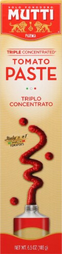 Mutti Triple Concnetrated Tomato Paste Perspective: back