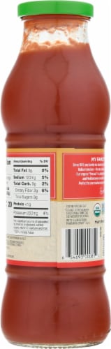 Mutti Organic Tomato Puree Perspective: back
