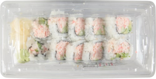 California Sushi Roll (Crab Stick) Perspective: back