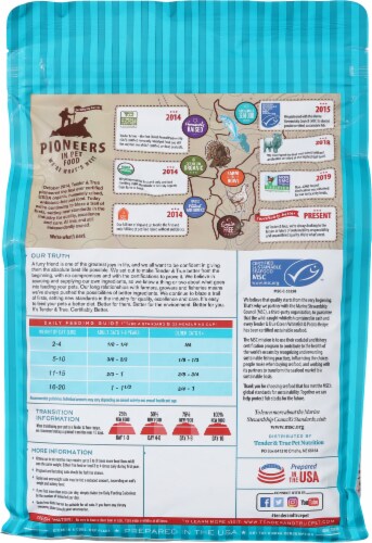 Tender & True® Ocean Whitefish And Potato Cat Food Perspective: back
