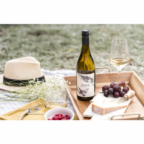 Corvidae Wine Co. Mirth Chardonnay Washington White Wine Perspective: back
