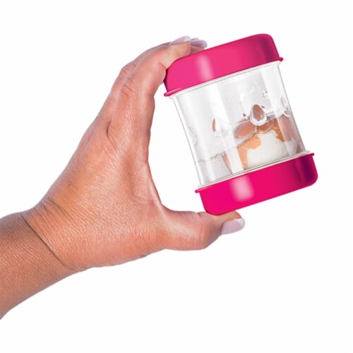 Negg Boiled Egg Peeler -FUCHSIA Perspective: back