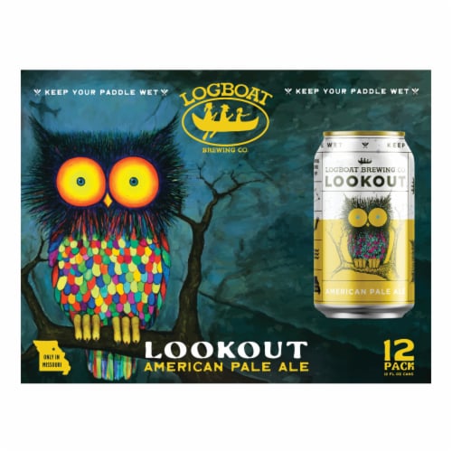 Logboat Lookout American Pale Ale Perspective: back