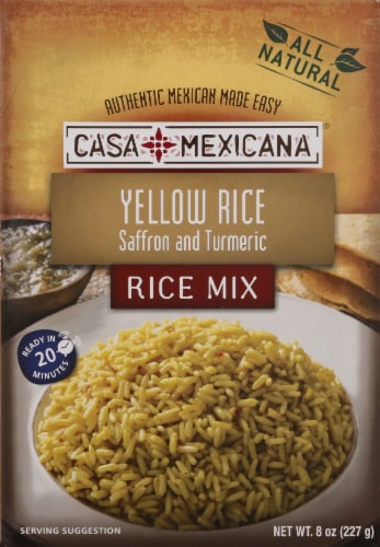 Casa Mexicana Yellow Rice Perspective: back