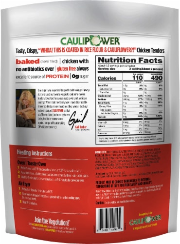 Caulipower® All Natural Spicy(ish)® Chicken Tenders Perspective: back