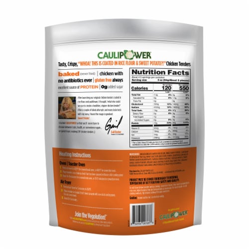 Caulipower® Sweet & Savory Chicken Tenders Perspective: back