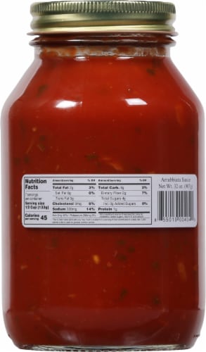 Michaels of Brooklyn® Arrabbiata Sauce Perspective: back