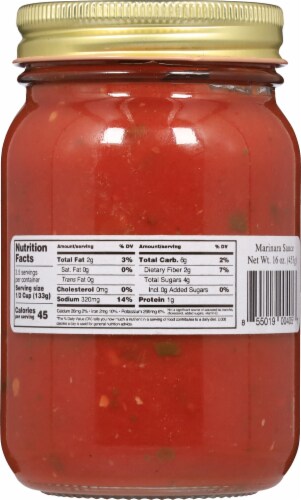 Michaels of Brooklyn™ Marinara Sauce Perspective: back
