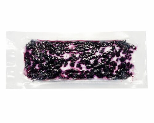 LaClare Creamery® Rolled Blueberry Vanilla Goat Cheese Log Perspective: back