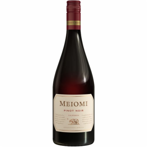 Meiomi California Pinot Noir Red Wine Perspective: back