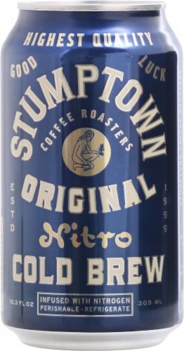 Stumptown Coffee Roasters Nitro Cold Brew Coffee Can Perspective: back