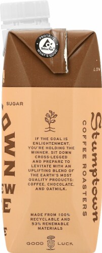 Stumptown Coffee Roasters Chocolate Coldbrew with Oatmilk Perspective: back