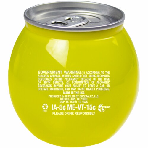 BuzzBallz® Pineapple Passion Cocktail Perspective: back
