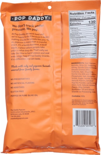 Pop Daddy® Original Popcorn Perspective: back