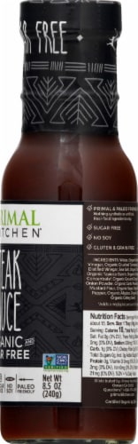 Primal Kitchen Organic and Sugar Free Steak Sauce Perspective: back