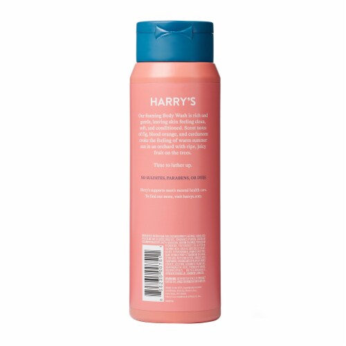 Harry's Fig Body Wash Perspective: back