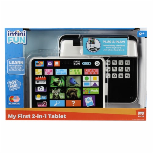 Kidztech Toys Manufacturing Limited Kids 2 in 2 Learning Tablet Perspective: back