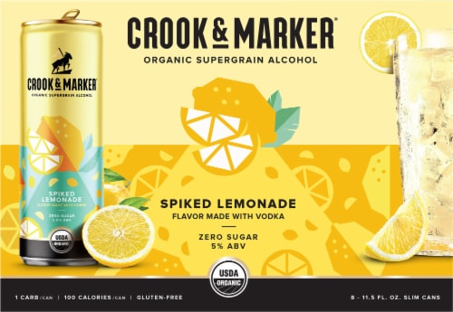 Crook & Marker Spiked Lemonade Variety Pack Perspective: back