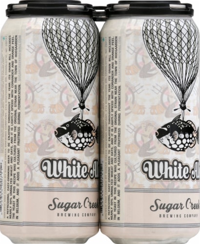 Sugar Creek Brewing Company White Ale Perspective: back