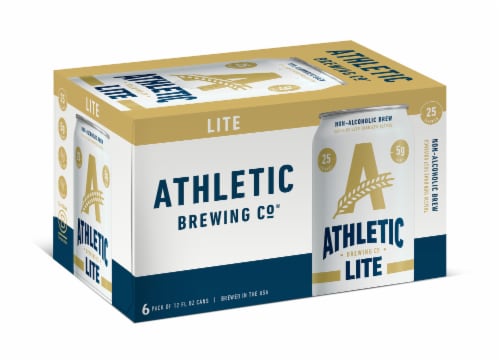 Athletic Brewing Co Non-Alcoholic Lite 6-Pack Perspective: back