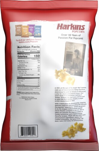 Harkins Movie Theatre Butter Popcorn Perspective: back
