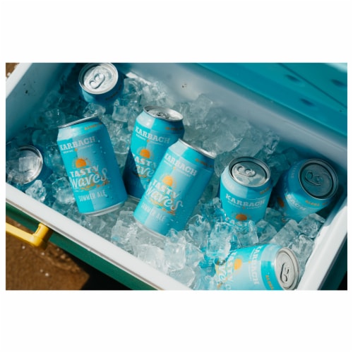 Karbach Brewing Company Tasty Waves Summer Ale Perspective: back