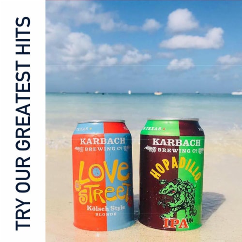 Karbach Brewing Company Greatest Hits Beer Variety Pack Perspective: back