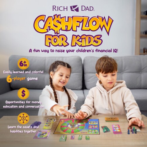 Rich Dad CASHFLOW for Kids, Educational Board Game for Ages 6 and UP, 1  Piece - Ralphs